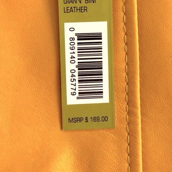 Gianni Bini Genuine Leather Mini Skirt XS NWT - Picture 8 of 12